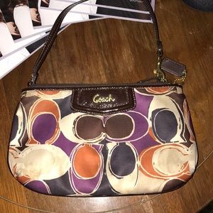 Coach wristlet clutch